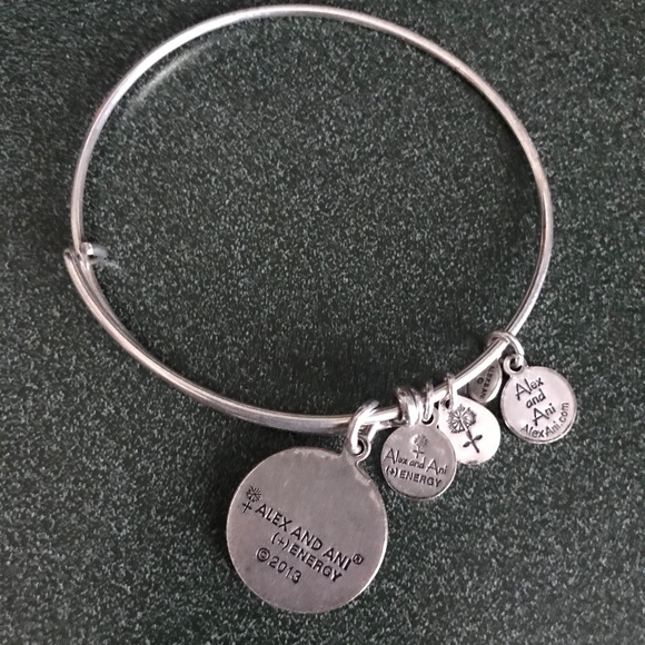 Alex and Ani Silver Expandable Wire Bracelet 2013 - Picture 7 of 16